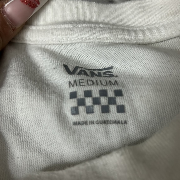 white vans shirt size medium - Picture 2 of 3
